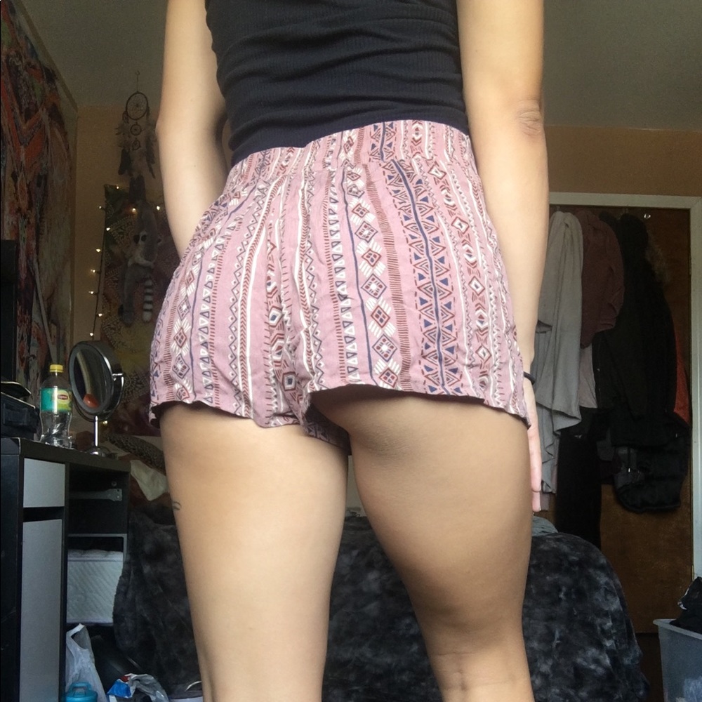Pink Tribal summer shorts